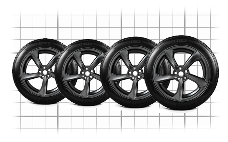 Tesla Model Y Winter Tire Package - OEM 19