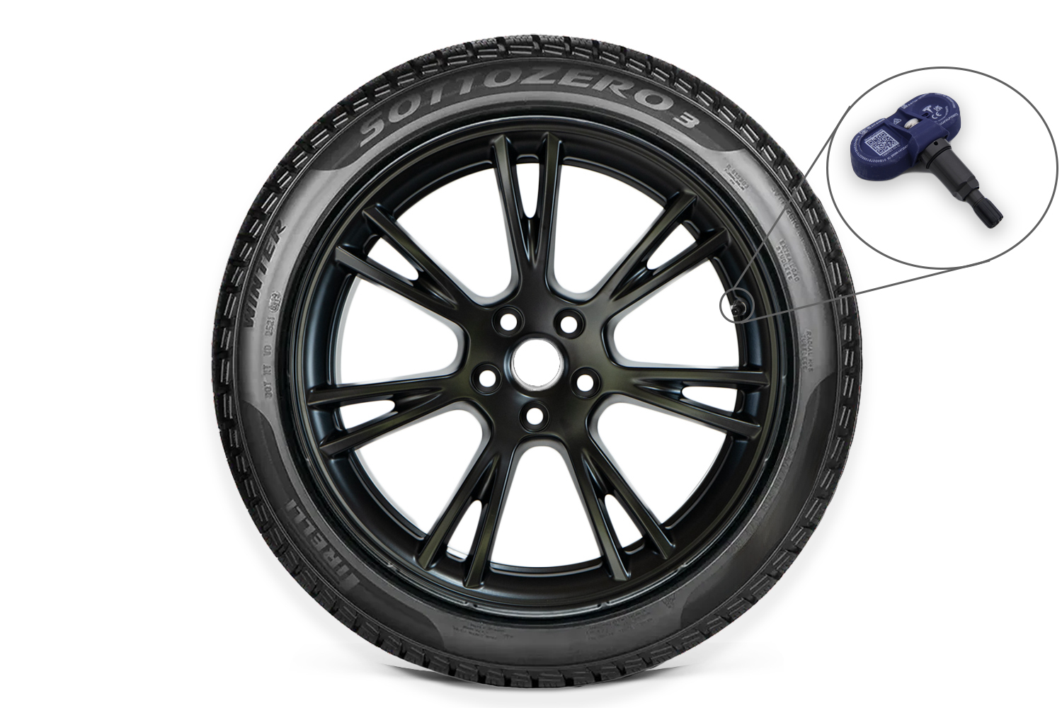 Tesla Model Y Winter Tire Package with TPMS