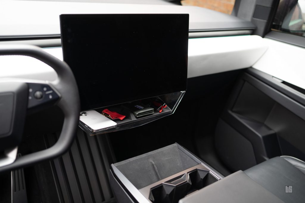 Cybertruck Under Screen Storage Organizer