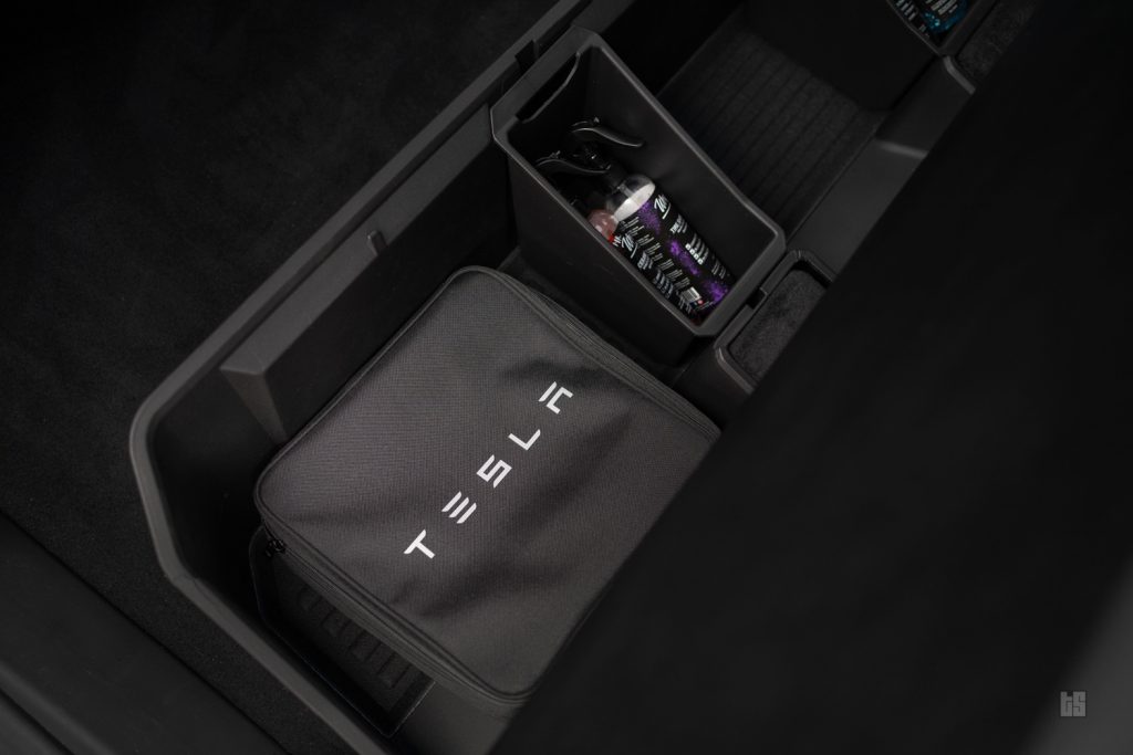 Cybertruck Under Backseat Storage Console