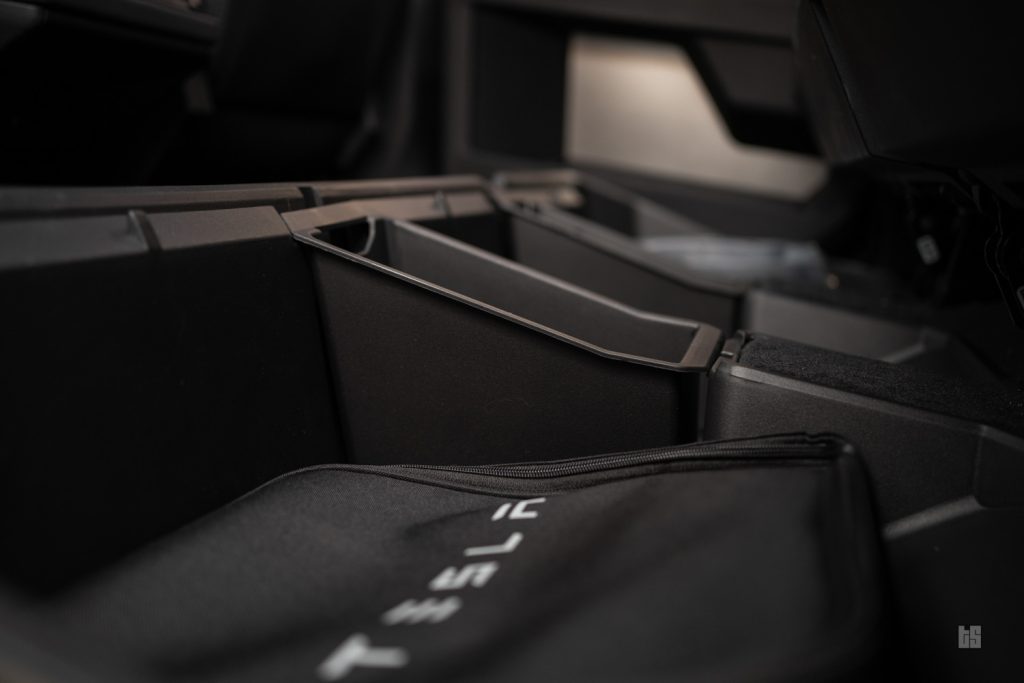 Cybertruck Under Backseat Storage Console