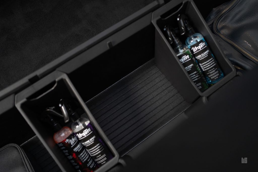 Cybertruck Under Backseat Storage Console