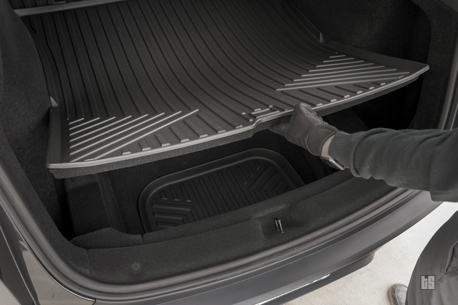 Tesla Model Y Juniper Trunk Mat, Frunk Mat and Subtrunk Mats - Cargo Mats Tesla Model Y Juniper Trunk Mat, Frunk Mat and Subtrunk Mats - Cargo Mats
