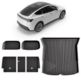 Tesla Model Y Juniper Trunk Mat, Frunk Mat and Subtrunk Mats - Cargo Mats