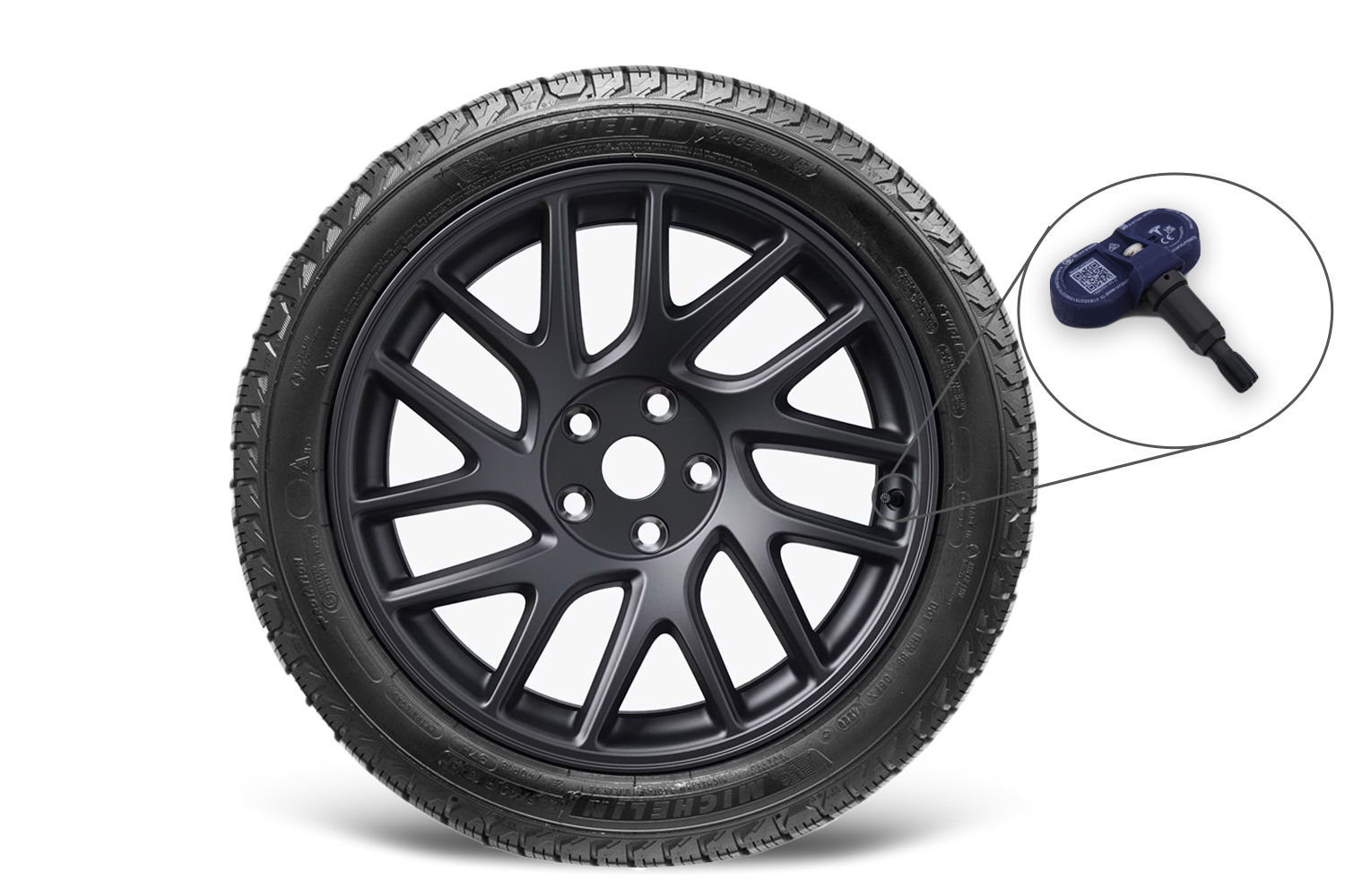 Tesla Model 3 Winter Tire Package with TPMS