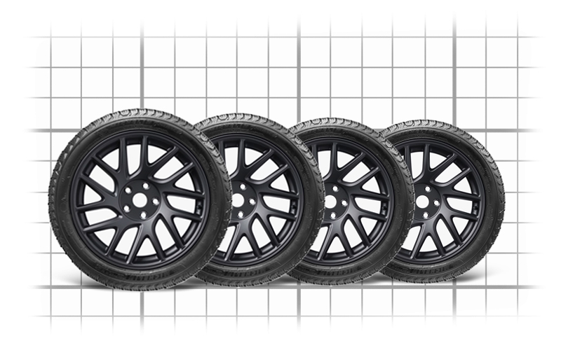 Tesla Model 3 Winter Tire Package - OEM 18