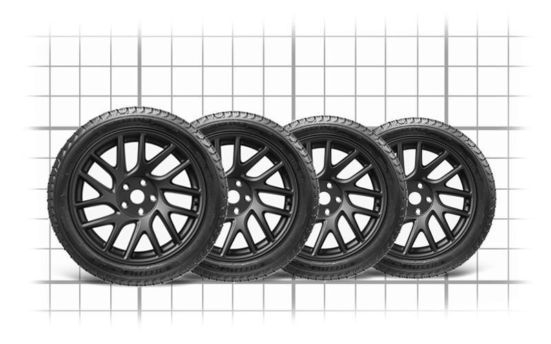 Tesla Model 3 Winter Tire Package - OEM 18