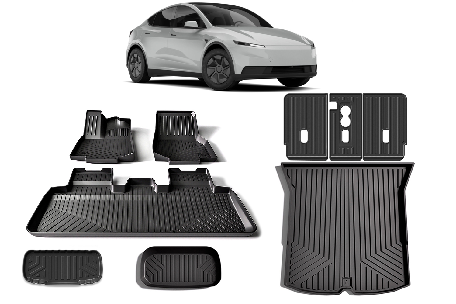 2026 2027 Model Y Floor & Cargo Mats – 3D Extreme – Bundle for Standard