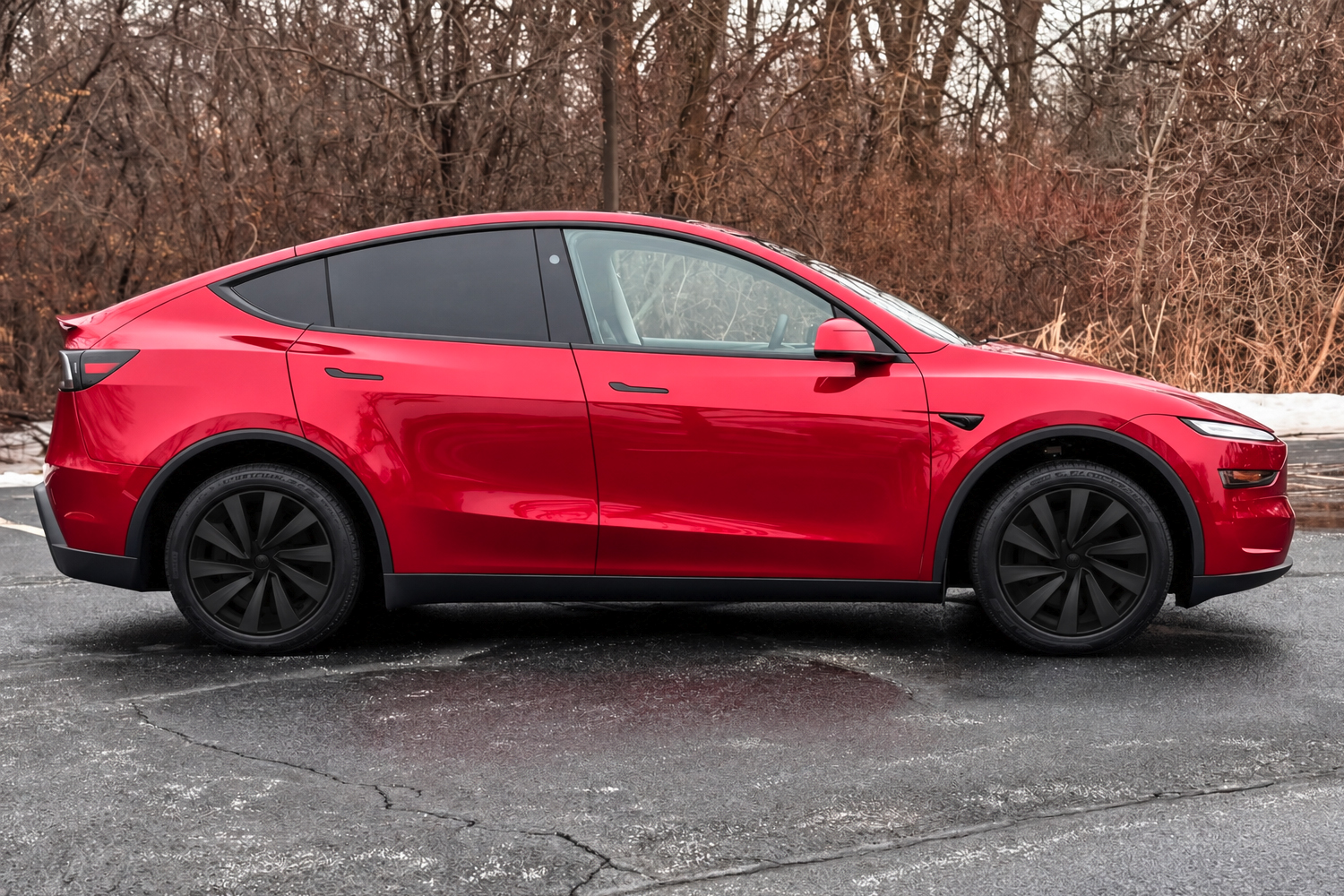 Tesla Model Y Juniper Wheel Cover - Touring Black