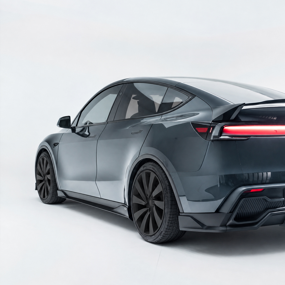 Model Y Juniper Wheel Covers replace crossflow wheel